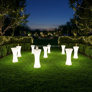 Muebles de Bar LED de Alta Gama para Exteriores, Usados en Restaurantes y Discotecas, Mesa y Sillas de Bar, Mesas Redondas para Eventos - Product Image 2