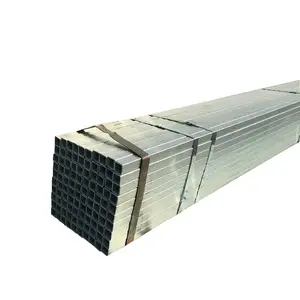 2x2 galvanized hollow section tubing square rectangular steel pipes seamless tube for shelter structure