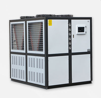 Bahreïn nouvel équipement de refroidisseur refroidi à l'eau et à l'air avec capacité de refroidissement 10HP composants de noyau de pompe à moteur de compresseur R410A