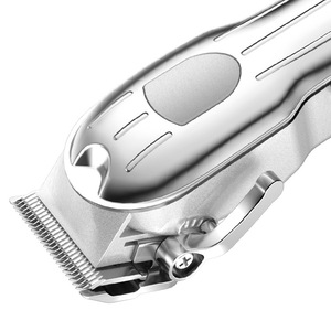Tondeuse à cheveux électrique professionnelle, lame entièrement en acier, réglage à 4 niveaux, écran LCD, batterie 1200 mAh, qualité professionnelle pour usage familial - Product Image 2