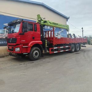 Shacman 12 Ton Truck Crane / Hydraulic <b>Boom</b> Lift Crane Truck / Truck with Crane for Building Construction - Product Image 3