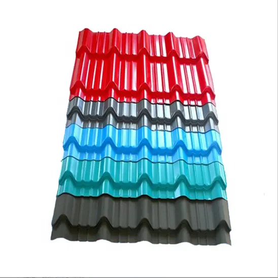 0.12-2.0mm roofing zinc coated 40-275g galvanized steel sheet roll corrugated roofing sheets color coated plate