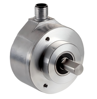 Encoder Rotatorio Incremental Original DFS60A-T4PK65536 DFS60 65,536 PPR, 15 mm de Diámetro Eje Metálico, 4.5-32 V, Cable de 1.5 m