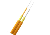 Cable de Fibra Óptica FTTH GJFJV Gjfjh Multimodo para Interiores de 2, 4, 6, 8, 12 y 24 Núcleos