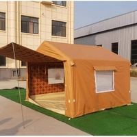 Tente Gonflable en Toile Oxford de Haute Qualité pour 3-5-6 Personnes, Grande Tente de Désert Imperméable du Moyen-Orient, Portable et à Montage Rapide