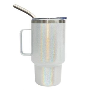 Mini Vaso de 3 oz para Whisky, Cócteles, Tequila y Vodka, con Brillo Holográfico y Efecto Arcoíris, para Sublimación - Product Image 2
