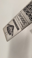 Placa de Identificación de Acero Inoxidable Serigrafiada, Etiqueta Metálica Personalizada de Color Negro para Equipos con Logotipo y Especificaciones