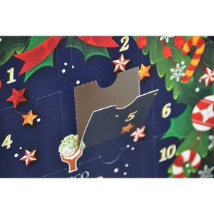 Caja de calendario de Adviento de papel para Navidad, venta al por mayor, caja de calendario de Adviento personalizada de 12 días, se puede personalizar según la demanda - Product Image 4