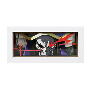 Nouveau produit Lampe en papier découpé décorative personnalisée Cadeau <span class=keywords><strong>Personnage</strong></span> de dessin animé de film d'anime Lampe de nuit en papier découpé 3D pour la décoration de la maison - Product Image 1