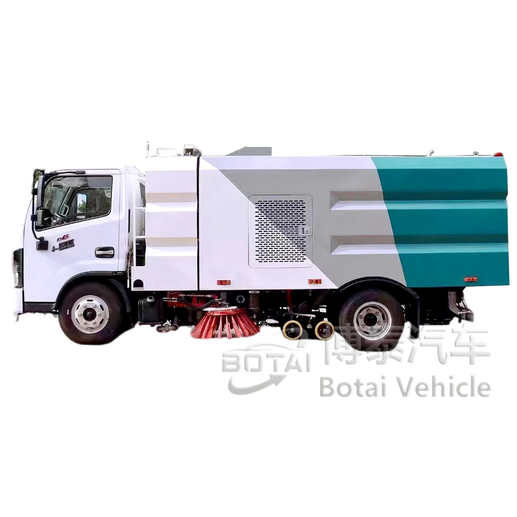 Vendita di fabbrica buon prezzo Dongfeng 10 cubo di lavaggio e spazzatura strada camion spazzatrice camion per la vendita di esportazione di fabbrica