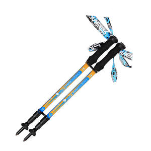 Bastones de esquí telescópicos de aluminio y fibra de carbono para escalada al aire libre y senderismo Bastón de senderismo para esquiar y senderismo - Product Image 3