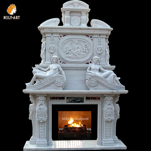 Surround de cheminée en marbre naturel Offre Spéciale nouvellement produit pour grande <span class=keywords><strong>maison</strong></span> - Product Image 2