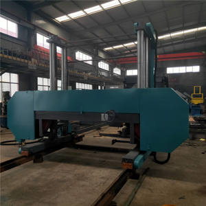 Sierra de losa de banda ancha industrial Máquina de sierra horizontal de corte de troncos de madera grande de 98 pulgadas - Product Image 4