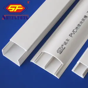 Electrical PVC Wire casing PVC Floor Cable Protector Half Round Cable Trunking Duct