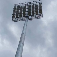 Projecteur LED pour stade 200W-500W, IP65 étanche, boîtier en alliage d'aluminium, éclairage extérieur pour terrains de sport, tunnels, CRI 80, télécommande
