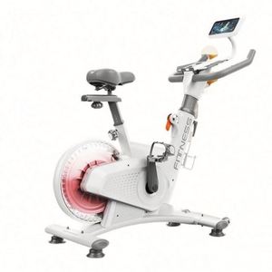 Nouveau Vélo Professionnel Commercial Ultra Silencieux avec Volant d'Inertie de 8 kg, Résistance Magnétique, Écran LCD, Cadre en Acier, Charge Maximale Utilisateur 200 kg - Product Image 6
