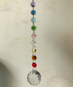 Arcoíris de cristal DIY, lámpara pulida de forma libre para decoración del hogar, candelabro de cristal, otras artesanías de cristal - Product Image 4