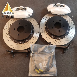 Étrier de frein modifié, étrier de frein de course forgé F40 à quatre pistons, kit de gros frein à 4 pistons - Product Image 4