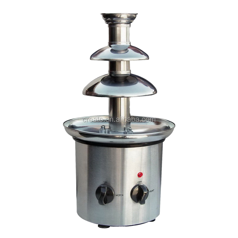 Electric Triple Tier Chocolate Fountain for