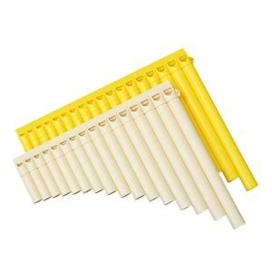 <span class=keywords><strong>Pan</strong></span> <span class=keywords><strong>Flute</strong></span> 18 tubos <span class=keywords><strong>Pan</strong></span> Pipe Instrument Key of C para estudiantes principiantes con bolsa de transporte Manual de usuario Instrumento musical - Product Image 3