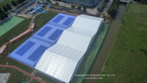 20 X 40 Professional Aluminum Frame Pickleball Court Sports Tent All <strong>Weather</strong> Windproof Large Span Training Competition - Product Image 2