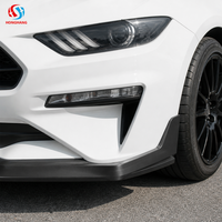 Lèvre de pare-chocs avant HONGHANG pour Ford Mustang GT 2018 2019 2020 2021 2022 2023 PP S550, séparateur avant, fournisseur d'usine en gros