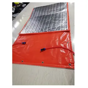 Manufacturers wholesale 1*5m/1*10m heating uniform concrete curing electric blanket