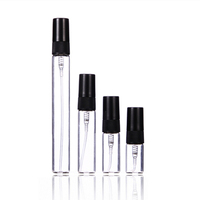 Flacons vaporisateurs de parfum vides rechargeables en verre avec pompe pulvérisatrice, formats 2ml, 3ml, 5ml, 10ml, pour voyage et test.