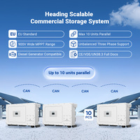 德业混合太阳能电池系统 150kw 125kw 100kw 商业用太阳能电池板系统