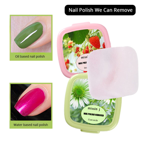Tampons de dissolvant de vernis à ongles jetables sans déchirure avec vitamine E nourrissant, sûr et pratique, retrait efficace - Product Image 5