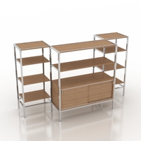 Chaîne de magasins de marque Oem cafe garnitures de rack modulaires murales en bois étagères et vitrines de magasin de sirop de café