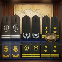 Épaulettes personnalisées brodées, rayures écologiques thermocollantes/à coudre, écussons de mode brodés pour uniformes professionnels