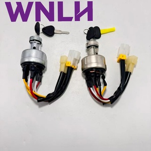 Interruptor de encendido WNLH VOE14526158 con llaves para excavadora Volvo EC55 EC210 EC240 EC290 EC330 EC360 EC460 - Product Image 5