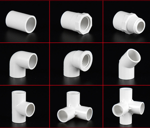 ABK UPVC 팔꿈치 90 도 삽입 직각 팔꿈치 PVC 화학 등급 물 파이프 피팅 PVC 파이프 피팅 조인트 - Product Image 2