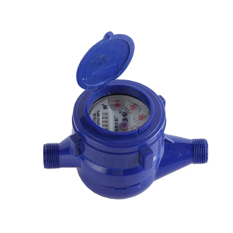 DN40mm multi-jet brass body wet/dial water activity meter with brass parts water meters