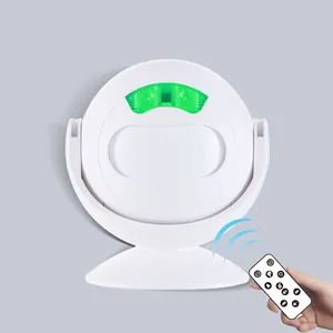 Campainha inteligente sem fio com sensor de movimento pir, campainha infravermelha, alarme antirroubo da loja de diy, campainha de mp3