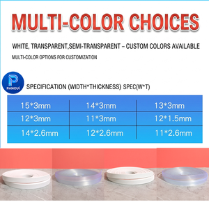 Guarnizione in Silicone di Precisione 11x3mm con Superficie Liscia o Texturizzata, Monolaterale o Bilaterale, per Grafiche in Tessuto SEG - Product Image 3