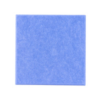 Panneaux muraux acoustiques 100% fibre de polyester, isolation phonique, noir, pour design d'intérieur moderne et minimaliste, utilisation en extérieur et en entrepôt