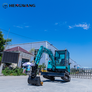 Miniexcavadora Hengwang gratis 3T con nuevo sistema de control Miniexcavadora de cubo a la venta - Product Image 3
