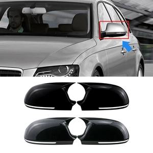 Cubierta Protectora para Retrovisor Lateral de Coche, Cubierta para Espejo Retrovisor Lateral para Audi B8 A4 A4 A5 2009-2012, Kit de Carrocería, Accesorios para Coche - Product Image 1