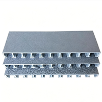 Grille de pont antidérapante en PRV (Plastique Renforcé de Fibres de Verre) pour passerelle, plateforme résistante à la corrosion, revêtement industriel en PRV DF02