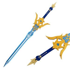 ดาบคาเอเดฮาระ คาซึฮะ รุ่นเฟรดดอม-สวอร์น ของ MS Genshin Impact Bamboo <span class=keywords><strong>Cosplay</strong></span> Prop - Product Image 1