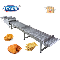 Ligne de production de machines de tri de biscuits 2026 – Empileuse à roues étoilées pour biscuits après cuisson