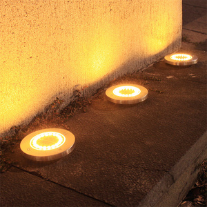 Luz <span class=keywords><strong>de</strong></span> Tierra solar LED Luz <span class=keywords><strong>de</strong></span> jardín impermeable Lámpara <span class=keywords><strong>de</strong></span> punto subterráneo Decoración <span class=keywords><strong>de</strong></span> patio <span class=keywords><strong>de</strong></span> préstamo al aire libre - Product Image 3