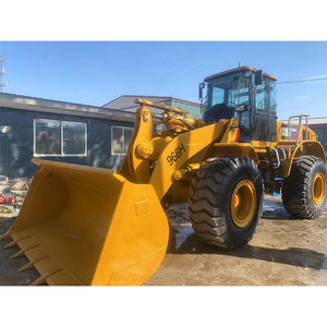 Cargador usado CAT966H en buen estado Maquinaria de ingeniería y construcción usada Cargador de ruedas usado para la venta - Product Image 1