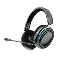 Headset Olahraga Tahan Air PJT-DEP2457 dengan Efek Lampu LED Warna-warni, Chipset, Pemutar Kartu, dan Indikator Baterai