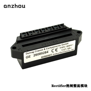 Módulo Rectificador Anzhou Demag GE 26089284 Freno 110V 500V 1.5A - Product Image 2