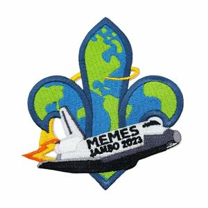 Patch brodé personnalisé en gros à faible MOQ, <span class=keywords><strong>caricature</strong></span> amusante de joueur de basketball, thermocollant pour veste universitaire et veste en jean - Product Image 2