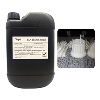 Photopolymère rigide standard de la résine 355nm rigide universelle pour la résine photopolymérisable par lumière blanche d'usage universel d'imprimante de SLA 3D