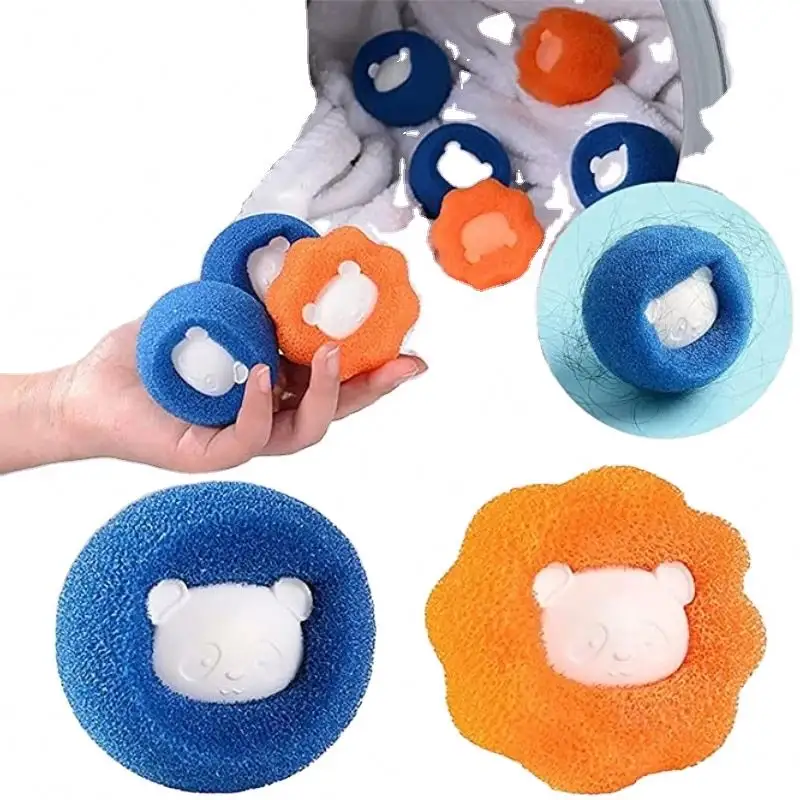 Outil magique de nettoyage des poils de chat et de chien pour enlever les accessoires de la boule à linge pour la maison